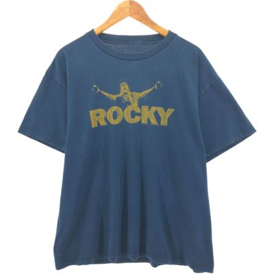 古着 DELTA ROCKY ロッキー 映画 ムービーTシャツ メンズL相当
