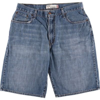Levi's 569 極太 ワイドシルエット デニムハーフパンツ W34