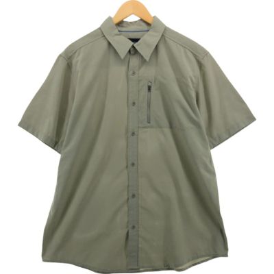 素晴らしい価格 古着 00年代 マーモット Marmot 半袖 チェックシャツ メンズL 男性用