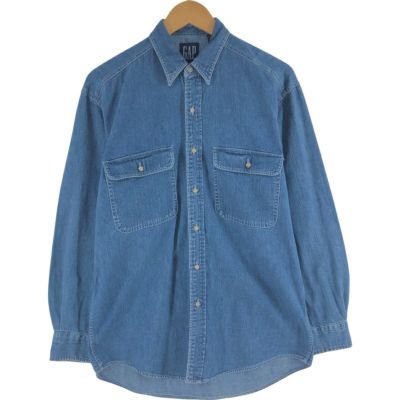 古着 90年代 ギャップ GAP オールドギャップ 長袖 ポロシャツ