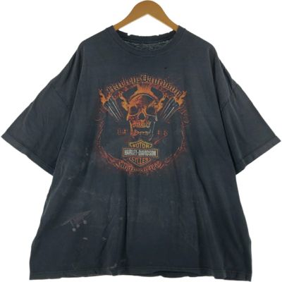 古着　XL　Harley-Davidson ドラゴンTシャツ ブラック　龍 美品 00's ハーレーダビッドソン Tシャツ M ドラゴン 龍 メンズ