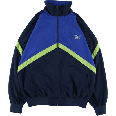 古着 80年代 プーマ PUMA ジャージ トラックジャケット メンズL