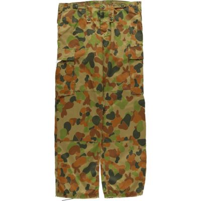 旧ソ連圏　リトアニア軍　現用　オークリーフ迷彩　コンバットトラウザーパンツ 古着 イギリス軍 迷彩柄 DMPカモ ミリタリー カーゴパンツ