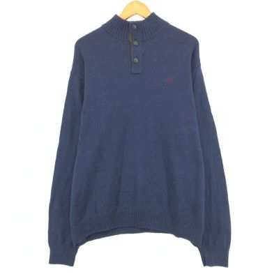 古着 ラルフローレン Ralph Lauren CHAPS チャップス ハーフボタン コットンニットセーター メンズXXL ヴィンテージ  /eaa389420 【中古】 【240129】 【SS2406】 | 古着屋JAM（ジャム）