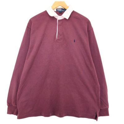 専用です。新品未使用　ラルフローレンのラガーシャツ Polo by Ralph Lauren ラルフローレン 長袖ラガーシャツ 2XL 紺