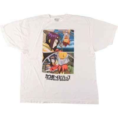 古着 COWBOY BEBOP カウボーイビバップ キャラクタープリント