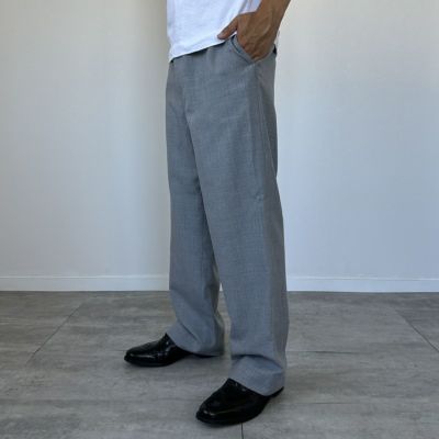 USA古着 80s～90s グレンチェック スラックスパンツ 12 グレー 439f89ab8a358a2a571a52899be796