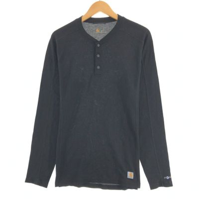 【廃盤モデル 】US規格CARHARTT クルーネック サーマル 古着 廃盤モデル 】US規格CARHARTT クルーネック サーマル 古着
