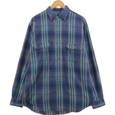 古着 80～90年代 エディーバウアー Eddie Bauer 黒タグ 半袖