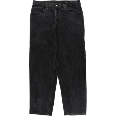 古着 00年代 リーバイス Levis 581-0626 ブラックデニム