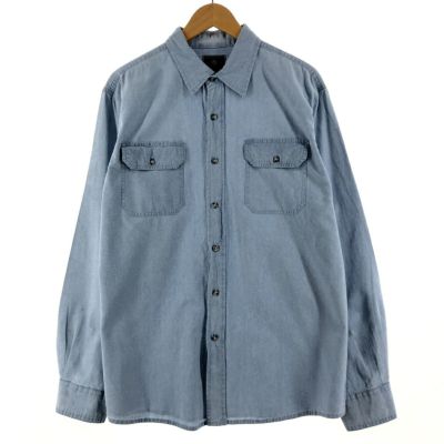 古着 ラングラー Wrangler 長袖 ウエスタンシャツ メンズM /eaa360128