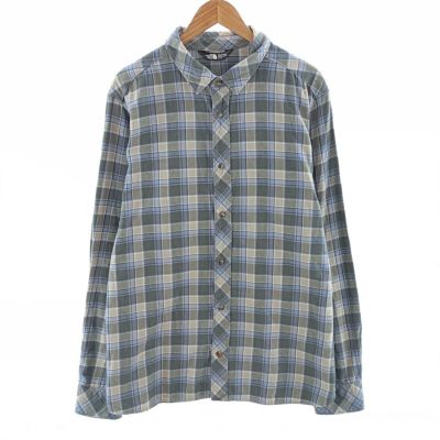 古着 ザノースフェイス THE NORTH FACE チェック柄 半袖