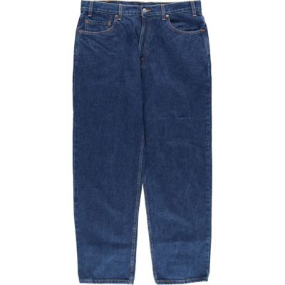 古着 00年代 リーバイス Levis 550 RELAXED FIT 濃紺 テーパードデニムパンツ メンズw36相当 /eaa510982 【中古】 【250108】