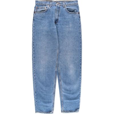 古着 90年代 リーバイス Levis 550 RELAXED FIT TAPERED LEG テーパードデニムパンツ USA製 メンズw32相当 ヴィンテージ /eaa510996 【中古】 【250109】
