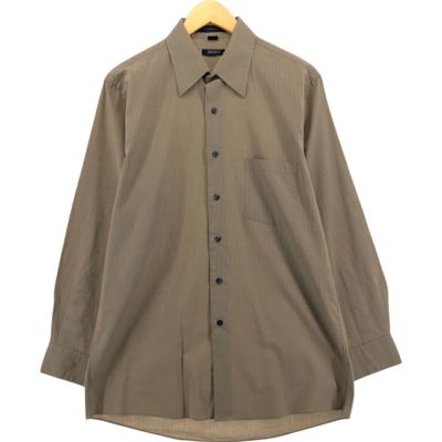 古着 エルメネジルド ゼニア Ermenegildo Zegna Soft チェック柄 長袖