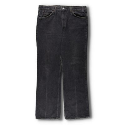 古着 90年代 リーバイス Levis 517 先染め ブラックデニム