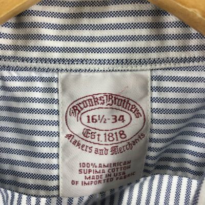 ブルックスブラザーズ Brooks Brothers Est.1818 長袖 ボタンダウン