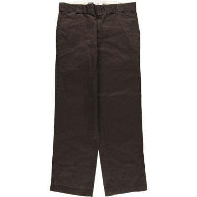 ※値下げ★送料込【古着】ディッキーズ 874 ダークブラウン W34 メキシコ製 クーポン使えます 送料込【古着】ディッキーズ 874 ダーク