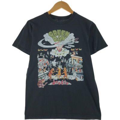 古着 GREEN DAY グリーンデイ バンドTシャツ バンT メンズM相当