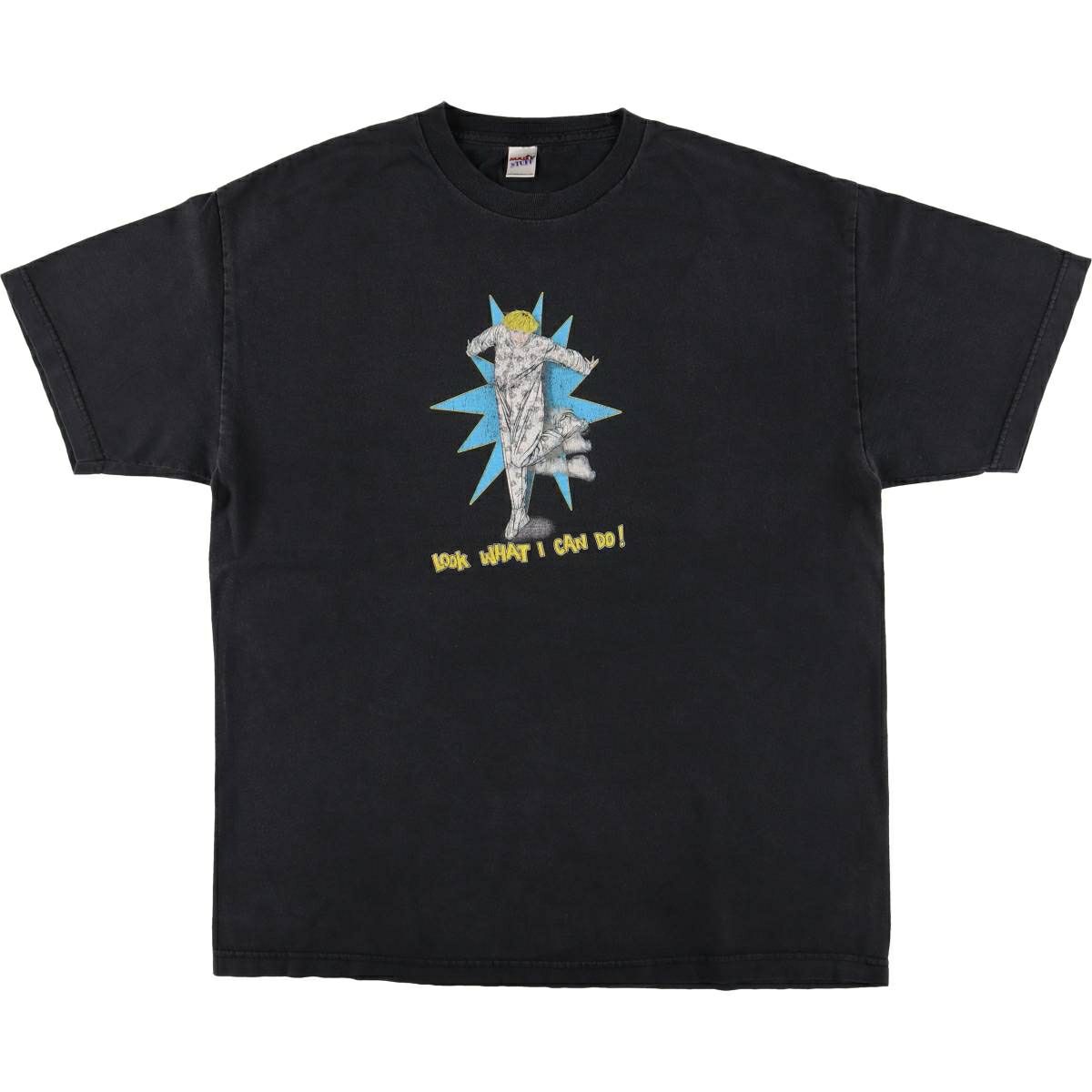 古着 Calvin and Hobbes カルビンとホッブス キャラクタープリントT  