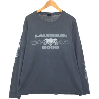 古着 GOOD SPORTS ドクロ柄 スカル柄 ファイヤーパターン ロング