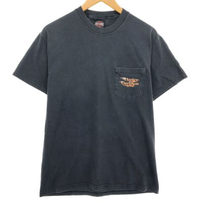 古着 00年代 ハーレーダビッドソン Harley-Davidson バックプリント モーターサイクル バイクTシャツ USA製 メンズM相当 /eaa456023 【中古】 【240712】