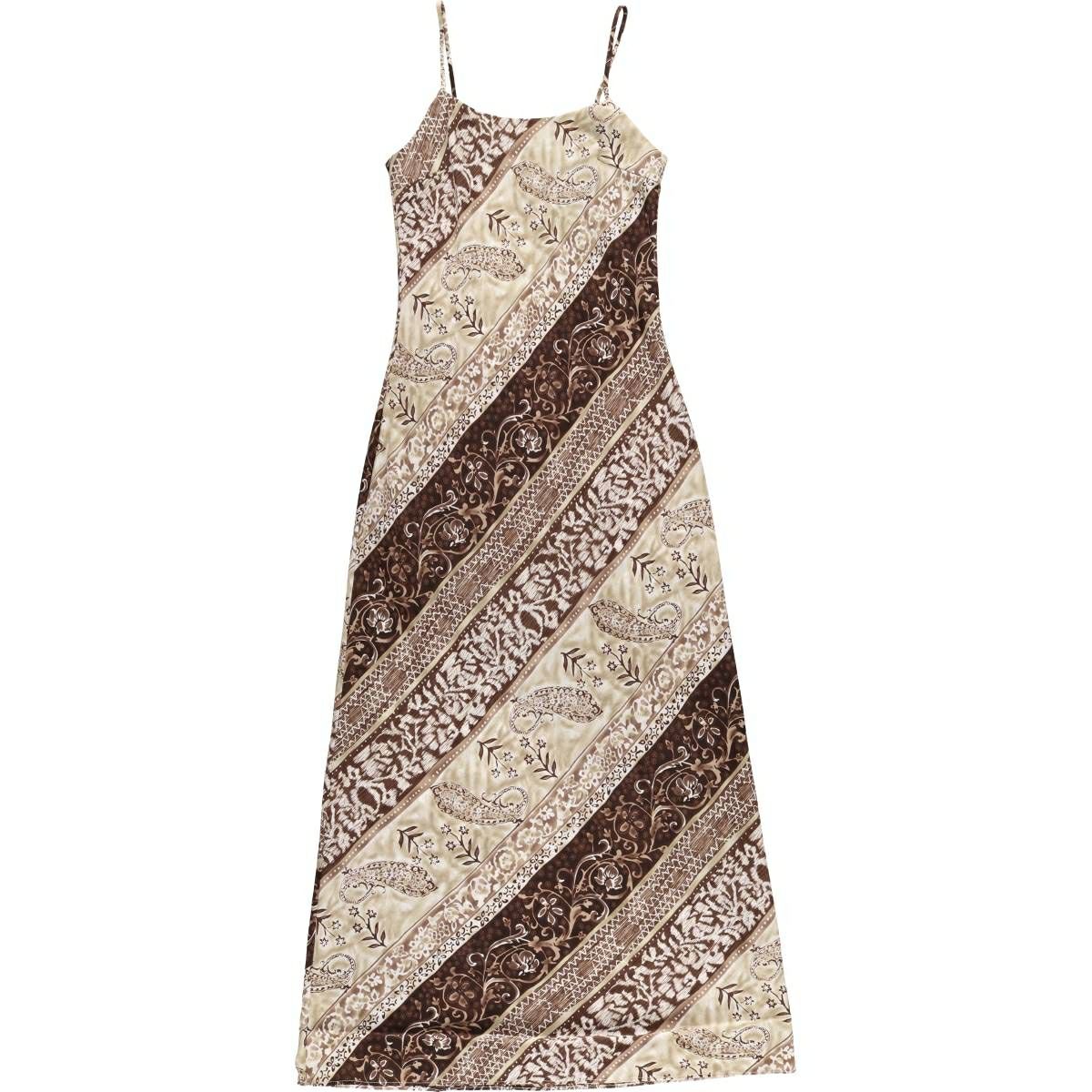 古着 PATCHWORKS BY SUSAN 総柄 パッチワーク マキシ丈 ラップ 巻き  