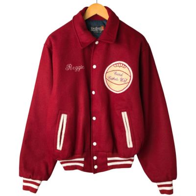 60s 70s ヴィンテージ ウールスタジャン フード付き EMARジッパー 60s 70s ヴィンテージ ウールスタジャン フード付き EMARジッパー 60s