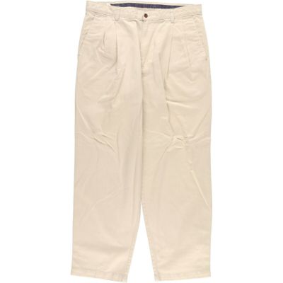 珍品 90s DOCKERS ツータック スラックス 旧タグ バルーンパンツ