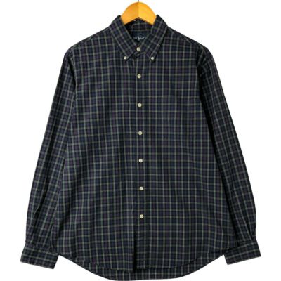 Ralph Lauren 短丈チェックシャツ　ボックスシルエット　シティーボーイ Ralph Lauren 短丈 チェックシャツ ボックスシルエット シティ