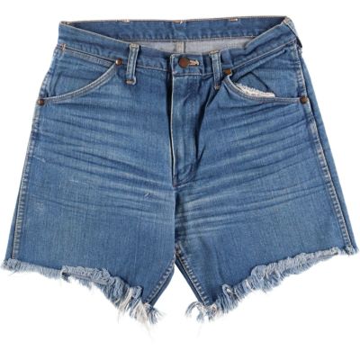 OLD Wrangler 90s ラングラー ショート デニム パンツ ショーツ WRANGLER/ラングラー/デニムカーゴショーツ/ショートパンツ