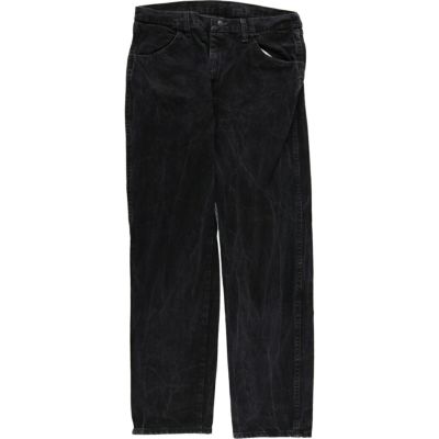 古着 90年代 ラスラー RUSTLER ブラックデニム ストレートデニム