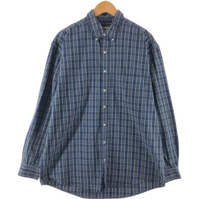 Eddie Bauer - XL☆古着 エディーバウアー 長袖 ブランド シャツ