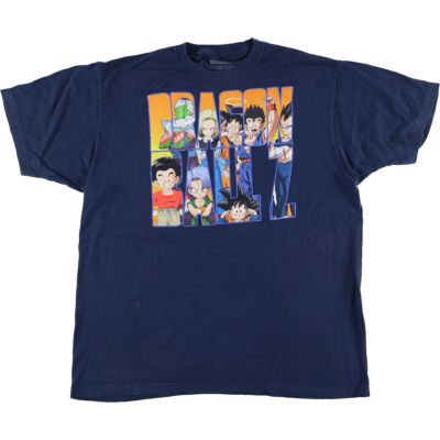 ドラゴンボールZ GT ヴィンテージ　アニメ　Tシャツ　XL 美品　良フェード 古着Tシャツ】アニメ Special DRAGON BALL Z ベジット