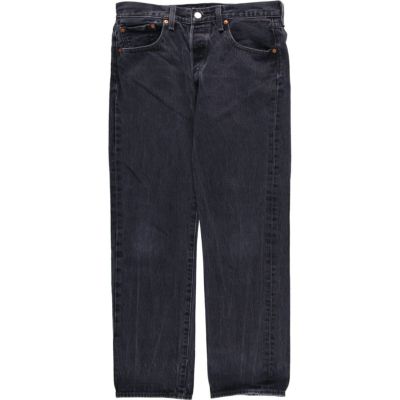 古着 00s Levi's 501-0660 内股 シングル サルファ ブラック