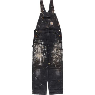 古着 カーハート Carhartt ダブルニー ダック オーバーオール