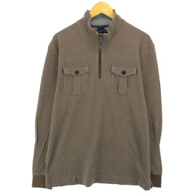 古着 トミーヒルフィガー TOMMY HILFIGER ハーフジップ ロングTシャツ ロンT メンズXL相当 /eaa430775 【中古】 【240713】 ss2503_30