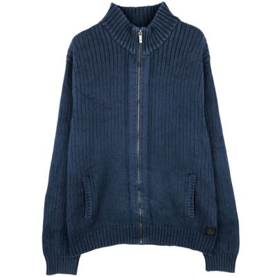 古着 カルバンクライン Calvin klein JEANS リブ編み ドライバーズ