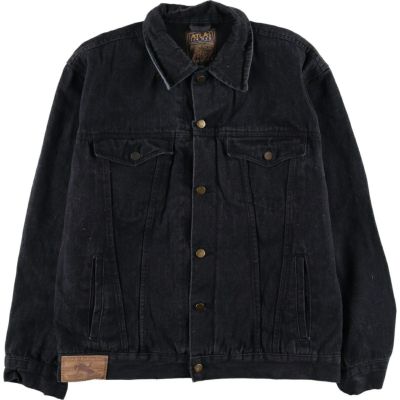 古着 ディーゼル DIESEL INDUSTRY ブラック デニムジャケット Gジャン