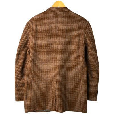古着 ランズエンド LANDS END Harris Tweed ハリスツイード 千鳥格子柄
