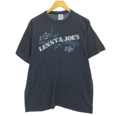 古着 90年代 FISH TALE 魚柄 アニマルTシャツ USA製 メンズXXL相当 ヴィンテージ /eaa465451 【中古】 【240713】