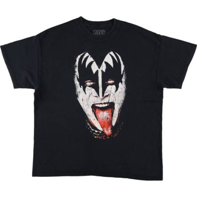 古着 KISS キッス バンドTシャツ バンT メンズXL相当 メタル