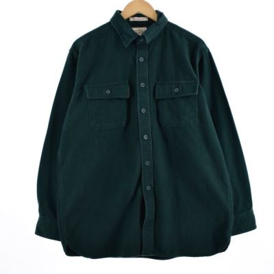 古着 エルエルビーン L.L.Bean 長袖 シャモアクロスシャツ メンズXL