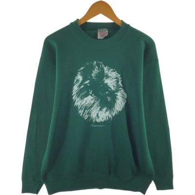 古着 90年代 オニータ ONEITA POWER-SWEATS アニマル スウェットシャツ トレーナー USA製 メンズL相当 ヴィンテージ /eaa492635 【中古】 【250111】