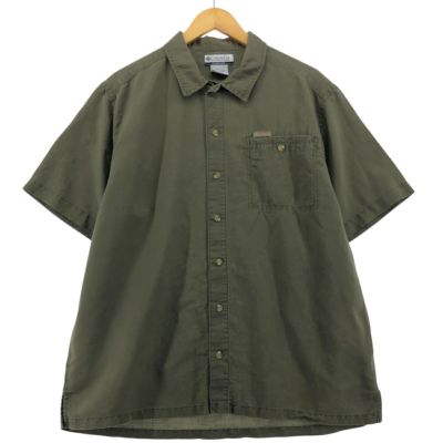 古着 コロンビア Columbia 半袖 コットンシャツ メンズXL /eaa339011 【SS2409_50%】 古着 コロンビア Columbia 半袖 コットン チェックシャツ
