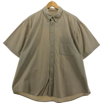 古着 90年代 エディーバウアー Eddie Bauer 半袖 ボタンダウン