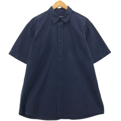 古着 90年代 エディーバウアー Eddie Bauer 半袖 コットンシャツ メンズM相当 ヴィンテージ /eaa564791 【中古】 【250707】