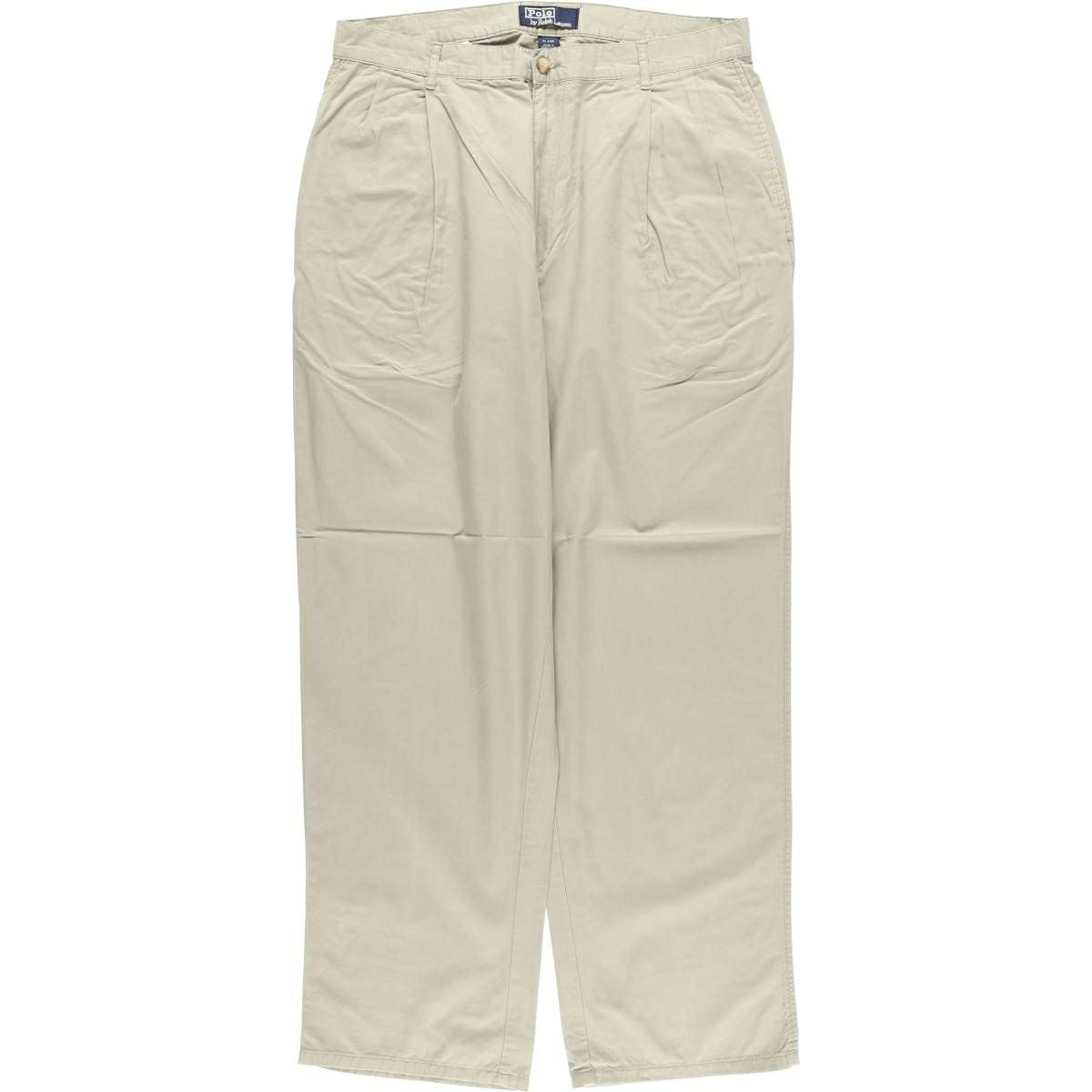 古着 ラルフローレン Ralph Lauren POLO by Ralph Lauren ツータック