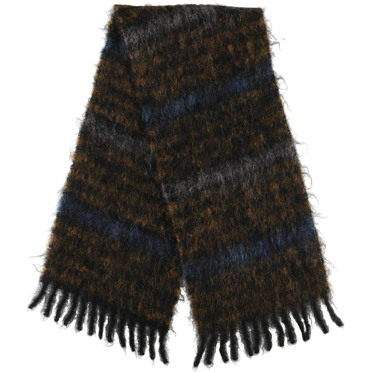 古着 60～70年代 GLEN CREE チェック柄 モヘアマフラー スコットランド