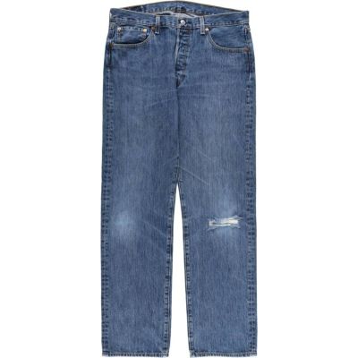 Levi'sリーバイス 501 USED加工 ストレッチ デニムパンツ w33